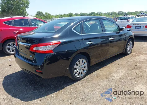 2014 Nissan Sentra Sv из США, поврежденный, VIN 3N1AB7AP0EL694334